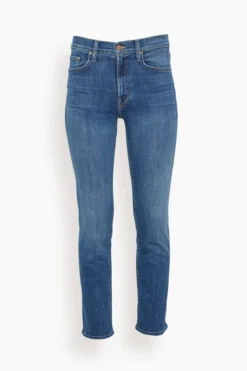 MOTHER The Mid Rise Rider Ankle Jean In Right On