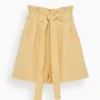 ULLA JOHNSON Abri Shorts In Dune