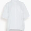 American Vintage Ryty Top In Blanc