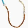 Cabana Necklace In Lagoon Multi