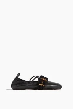 Wandler June Ballerina Flat In Black