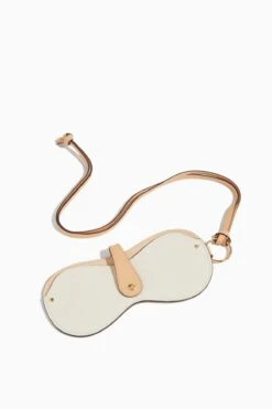 ULLA JOHNSON Alvie Sunglasses Case In Alabaster