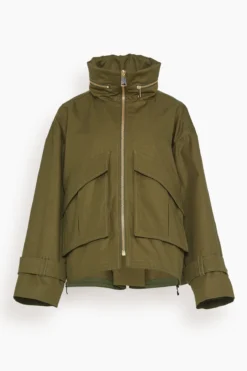 DOROTHEE SCHUMACHER Adventurous Movement Jacket In Khaki