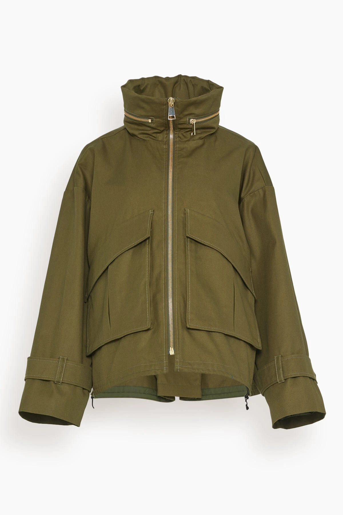 DOROTHEE SCHUMACHER Adventurous Movement Jacket In Khaki