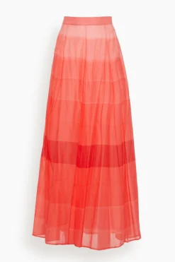Laetitia Skirt In Pink Rainbow