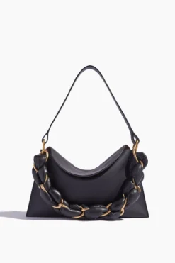 PROENZA SCHOULER Braided Chain Shoulder Bag In Black