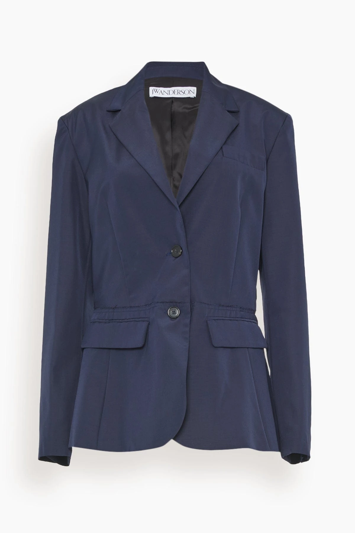 JW Anderson Deconstructed Jacket In Navy