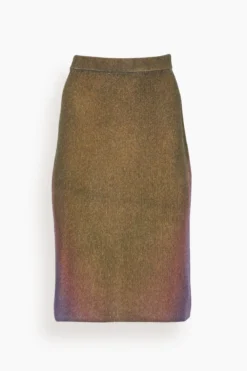 Feit Skirt In Purple