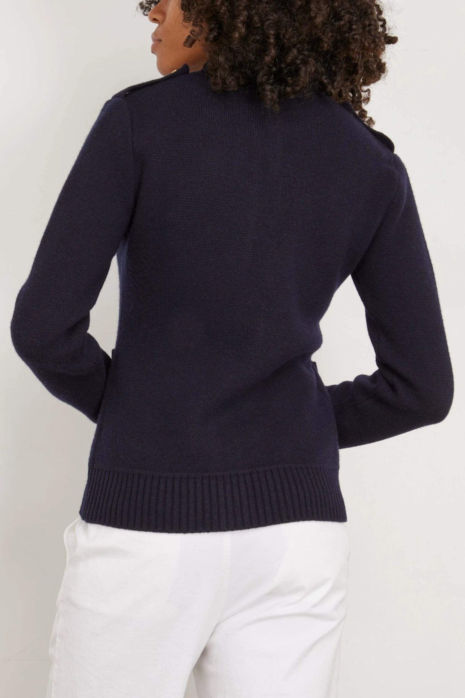 NILI LOTAN Kala Jacket In Dark Navy - Image 4