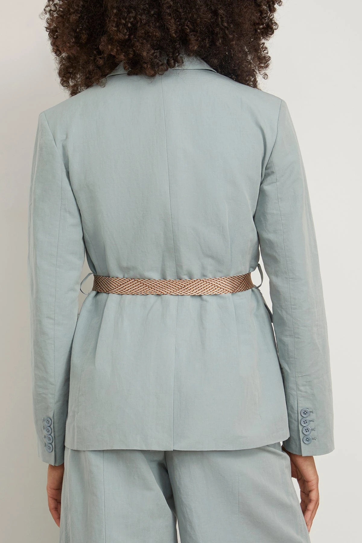ULLA JOHNSON Ellery Jacket In Agave - Image 4