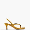 PROENZA SCHOULER Square Thong Sandals In Khaki