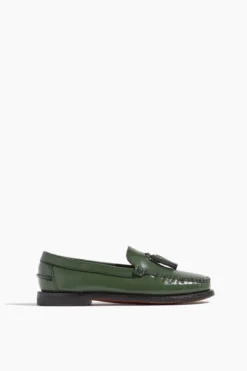 Sebago Classic Will Loafer In Green Chive