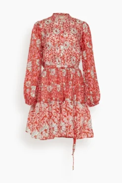 Nissa Dress In Hamata Pink