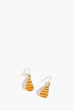 Drift Earrings In Brown