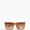 Type 02 Tall Sunglasses In Light Brown/Degrade Brown