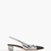 GIAMBATTISTA VALLI Sling Back Sandal In Black