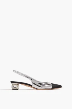 GIAMBATTISTA VALLI Sling Back Sandal In Black
