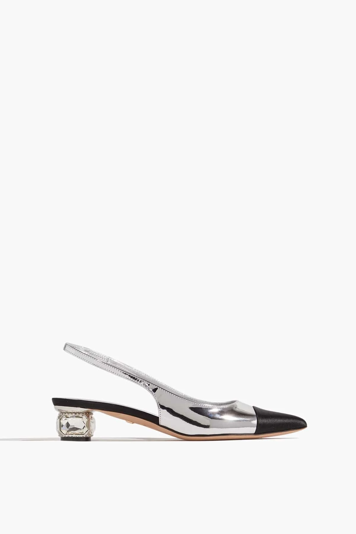 GIAMBATTISTA VALLI Sling Back Sandal In Black