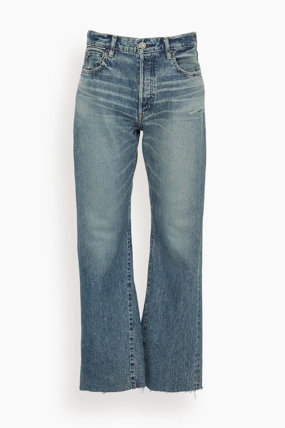 MV Torrey Remake Flare Jean In Blue