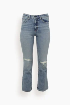 High Rise Crop Boot Jean In Montauk