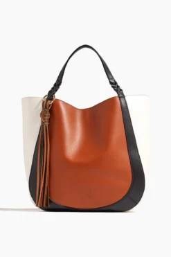 ULLA JOHNSON Albers Tote In Sierra Colorblock