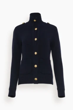 NILI LOTAN Kala Jacket In Dark Navy