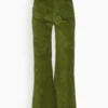 Yoshi Velvet Pants In Kaki