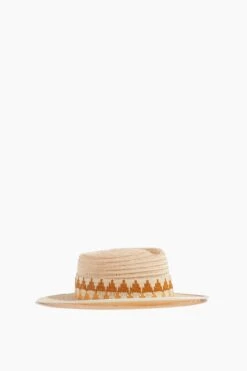 Straw Hat In Beige