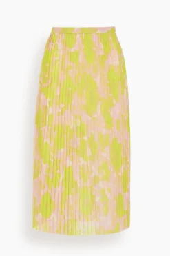 Dries Van Noten Sarean Skirt In Yellow