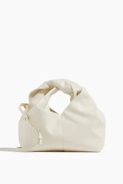 JW Anderson Twister Hobo Bag In Off White