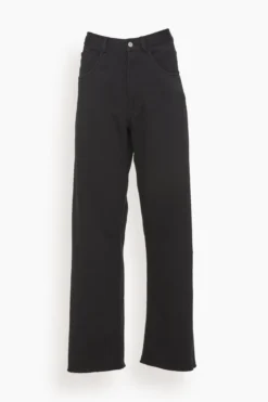 MM6 Maison Margiela 5 Pocket Pants In Black