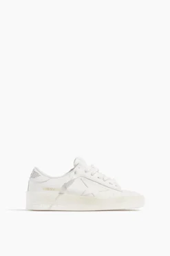 Golden Goose Stardan Sneaker In Optic White