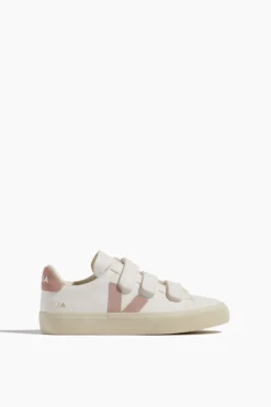 Veja Recife Logo Sneaker In Extra White Babe