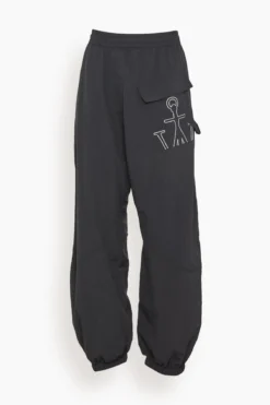 JW Anderson Twisted Joggers In Black