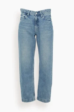 Skate Jean Trouser In Mid Blue