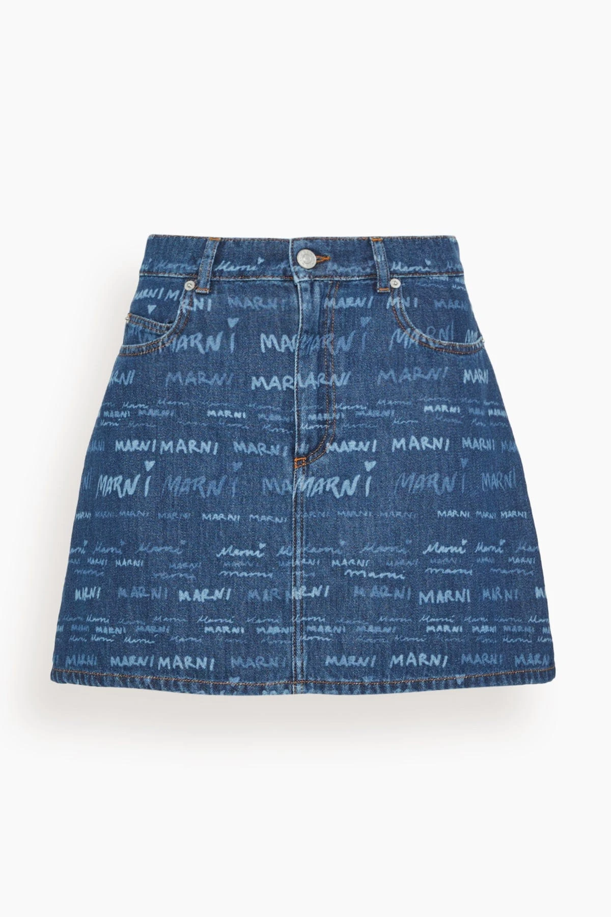 Marni Skirt In Iris Blue