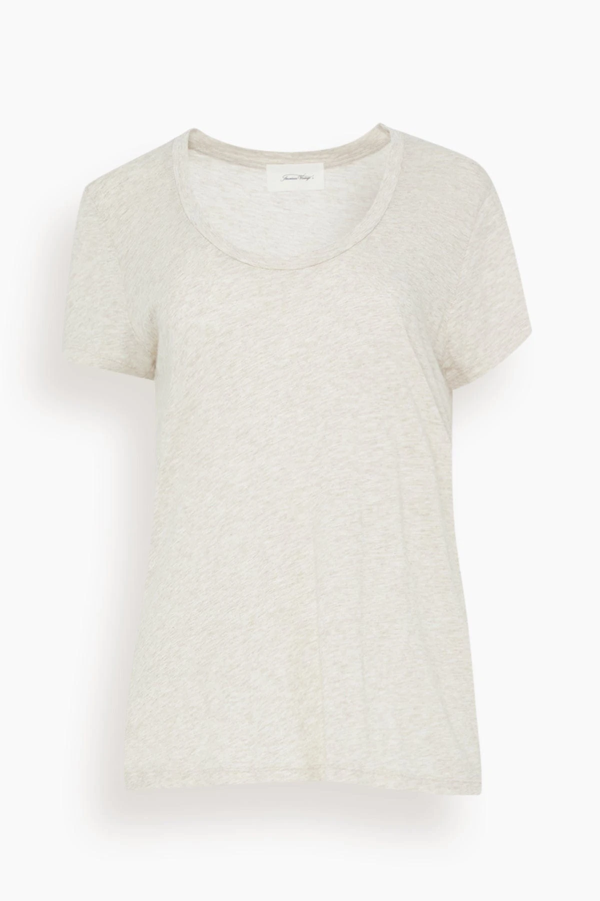 American Vintage Jacksonville Shirt In Creme Chine