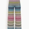 Missoni Trouser In Black Multicolor