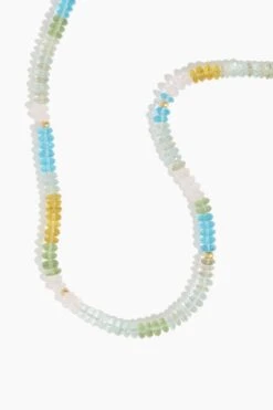 Ombre Coast Necklace In Blue