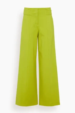 DOROTHEE SCHUMACHER Emotional Essence Pant In Acid Green