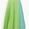 Pleated Skirt In Pistachio