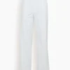NILI LOTAN Eliot Boy Pant In White