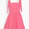 Kammy Sleeveless Mini Dress In Azalea