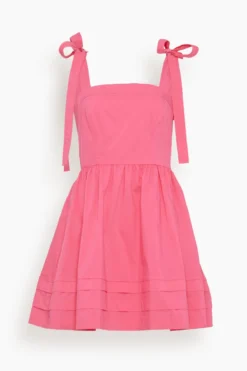 Kammy Sleeveless Mini Dress In Azalea