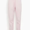 Rex Twill Pant In Pink Dust