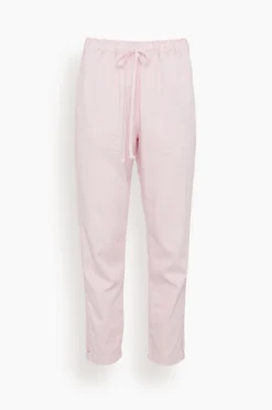 Rex Twill Pant In Pink Dust