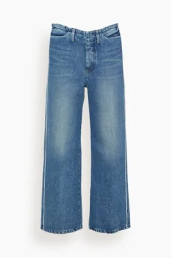 Selvedge Jean Trouser In Vintage Blue