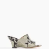 Marion Wedge Sandal In Natural