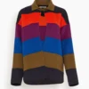 Double Face Cashmere/Wool Jacket In Multicolor
