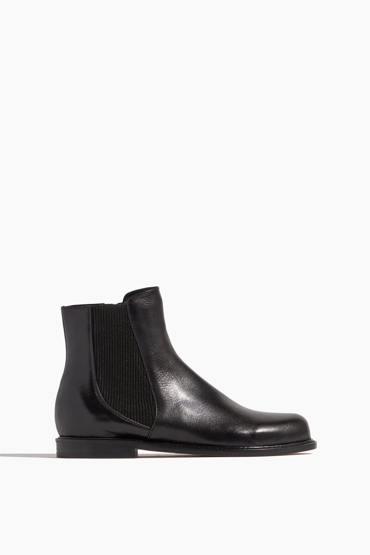 Ava Flat Bootie In Black